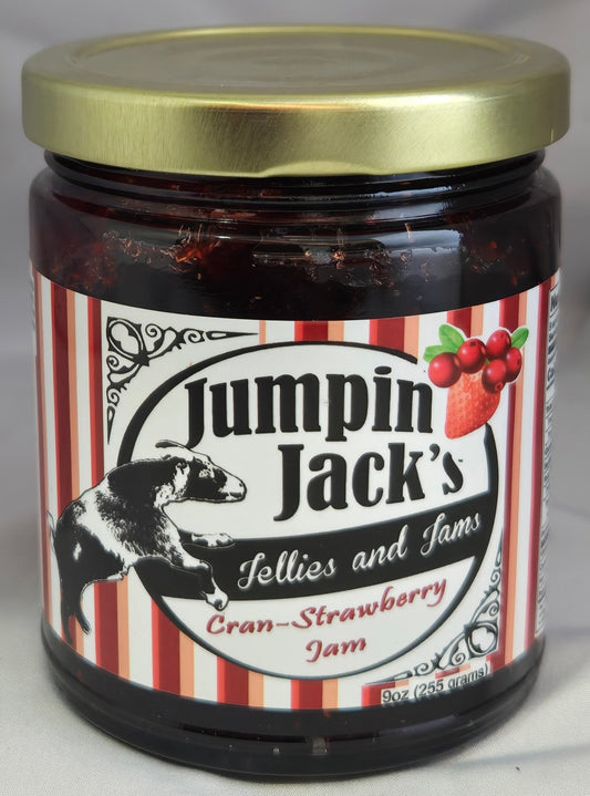 Jumpin' Jack's Cran-Strawberry Jam